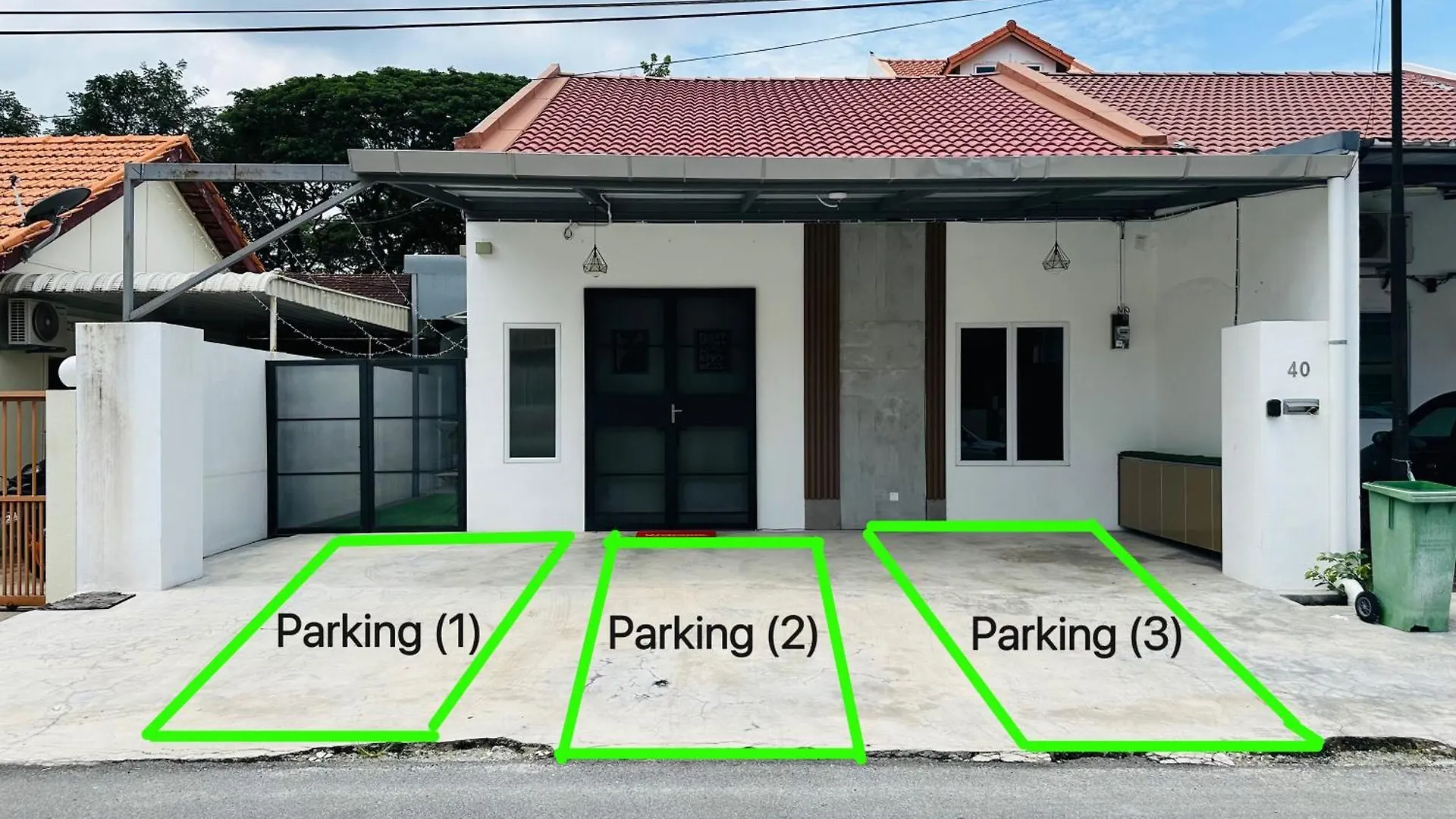 New! 10Pax Special 1,5 Storey Semi-D In Georgetown 70 Inch Smart Tv George Town